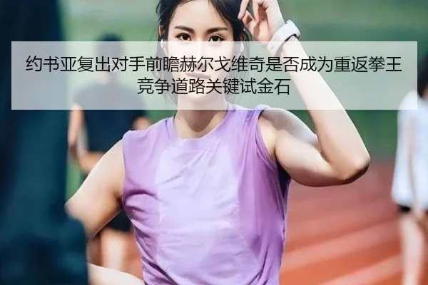 约书亚复出对手前瞻赫尔戈维奇是否成为重返拳王竞争道路关键试金石